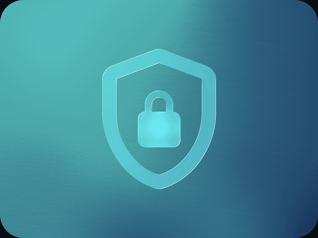 Glass shield with a padlock for private LLM inference guardrails